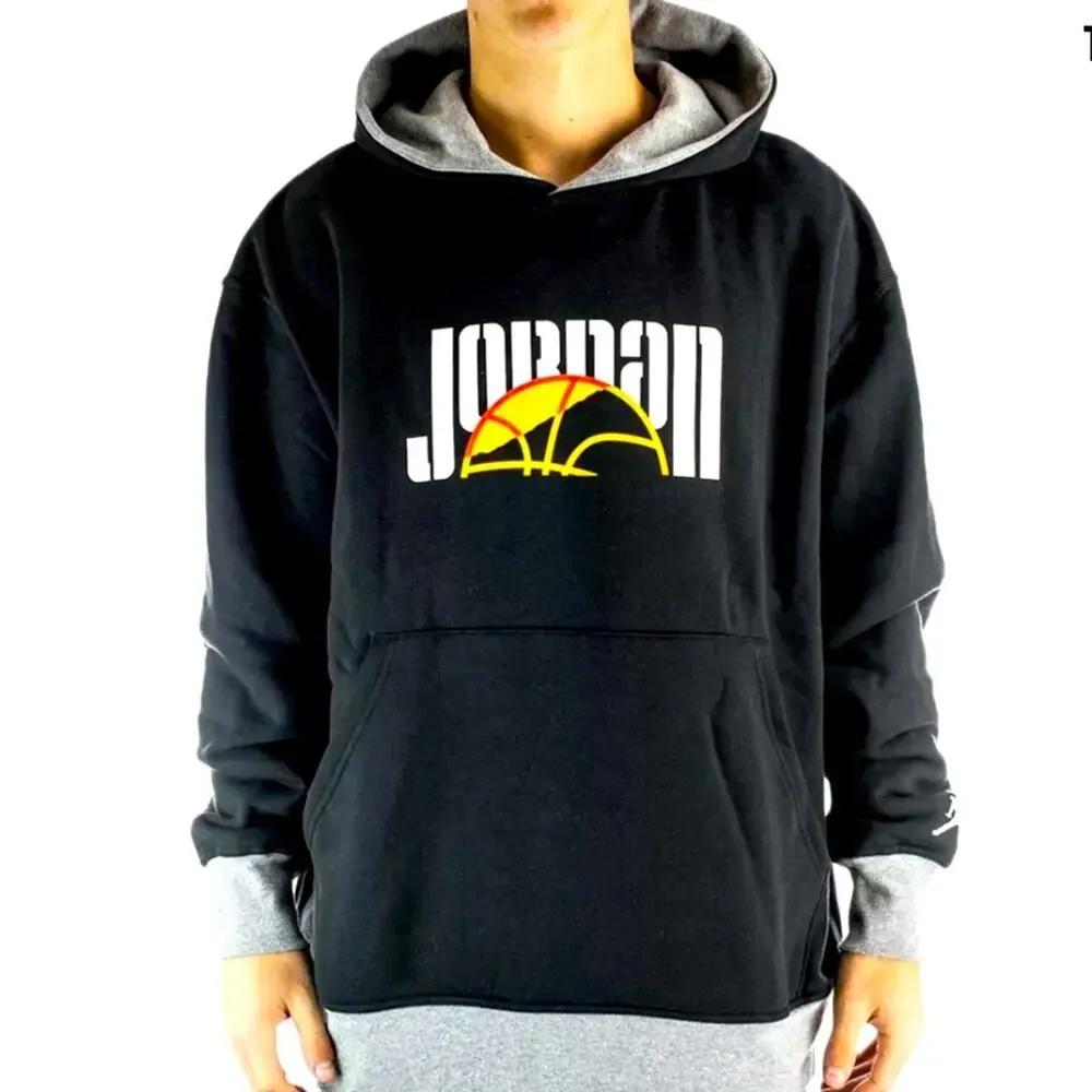 Nike air jordan size medium sport DNA fleece hoodie sweatshirt